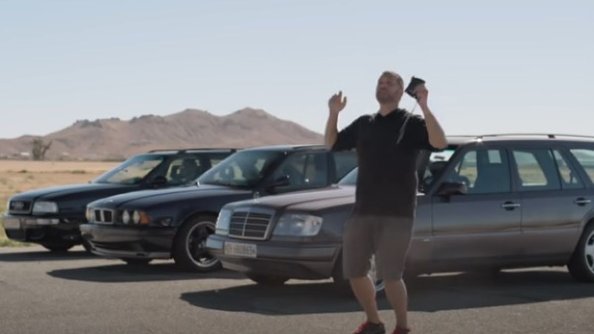 Вижте битката на легендарни модели Audi, BMW и Mercedes-Benz от 90-те ВИДЕО