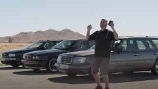 Вижте битката на легендарни модели Audi, BMW и Mercedes-Benz от 90-те ВИДЕО