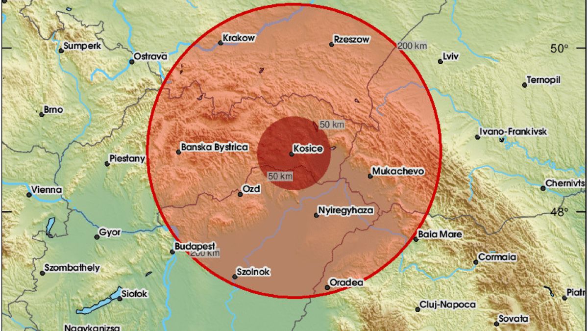 Земята се разтресе силно 