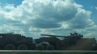 Военна техника тръгва по пътищата на България 