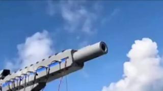 Япония първа изпита страшно оръжие на бъдещето ВИДЕО