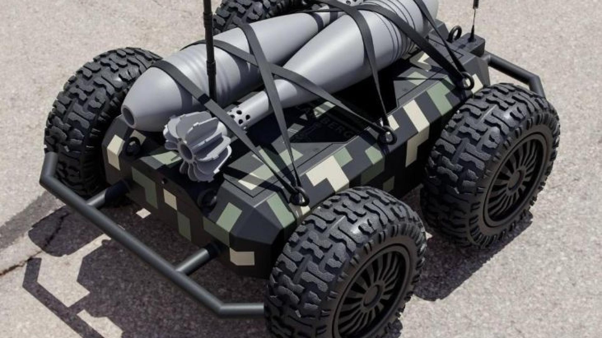 Украйна пуска на фронта робота камикадзе Ratel S