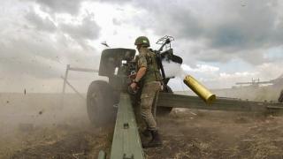 ВИДЕО от фронта: Кадри от дрон показват боевете край Бахмут