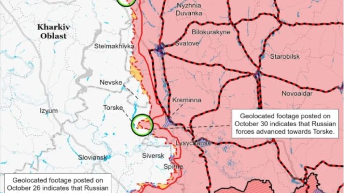 ВСУ с мощна контраатака, КАРТА разкрива щурма към Купянско и Работино