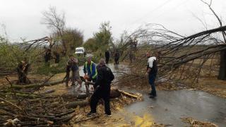 МВР показа ада, който се стовари върху България СНИМКИ