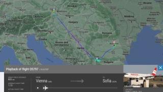 Извънредно опасна ситуация със самолет на летище София КАРТА