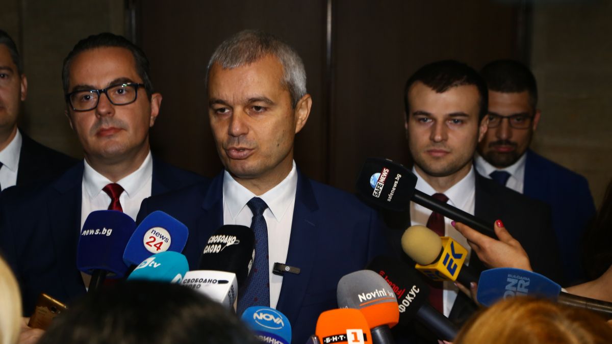 Костадинов: Борисов би следвало той да ни подкрепи за вота на недоверие