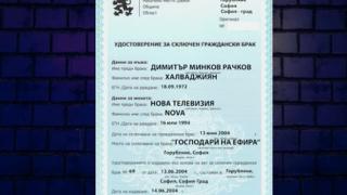 Бомба: Рачков се оказа женен, всичко лъсна от брачното му свидетелство СНИМКА