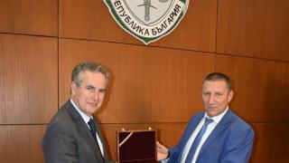 И.ф. главен прокурор Борислав Сарафов разговаря с посланика на Кралство Испания Н. Пр. Алехандро Поланко