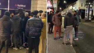 Огромни опашки се извиха пред този банкомат, причината е неочаквана ВИДЕО