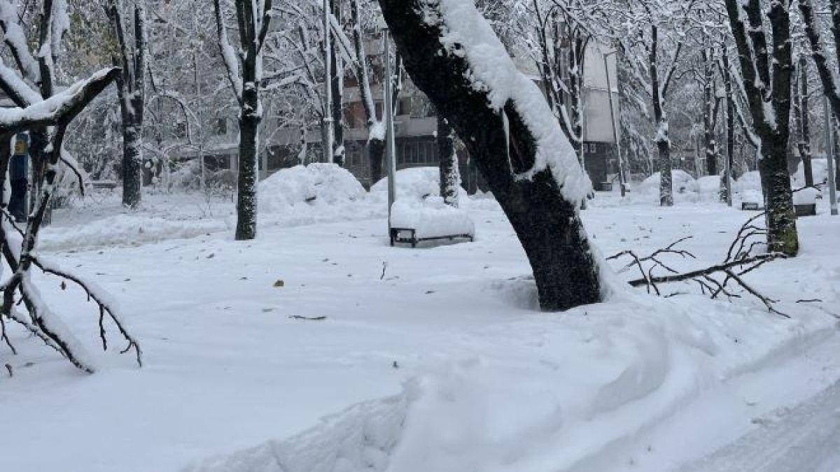 На това място у нас снегът вече е близо метър, 200 туристи бедстват без ток и вода