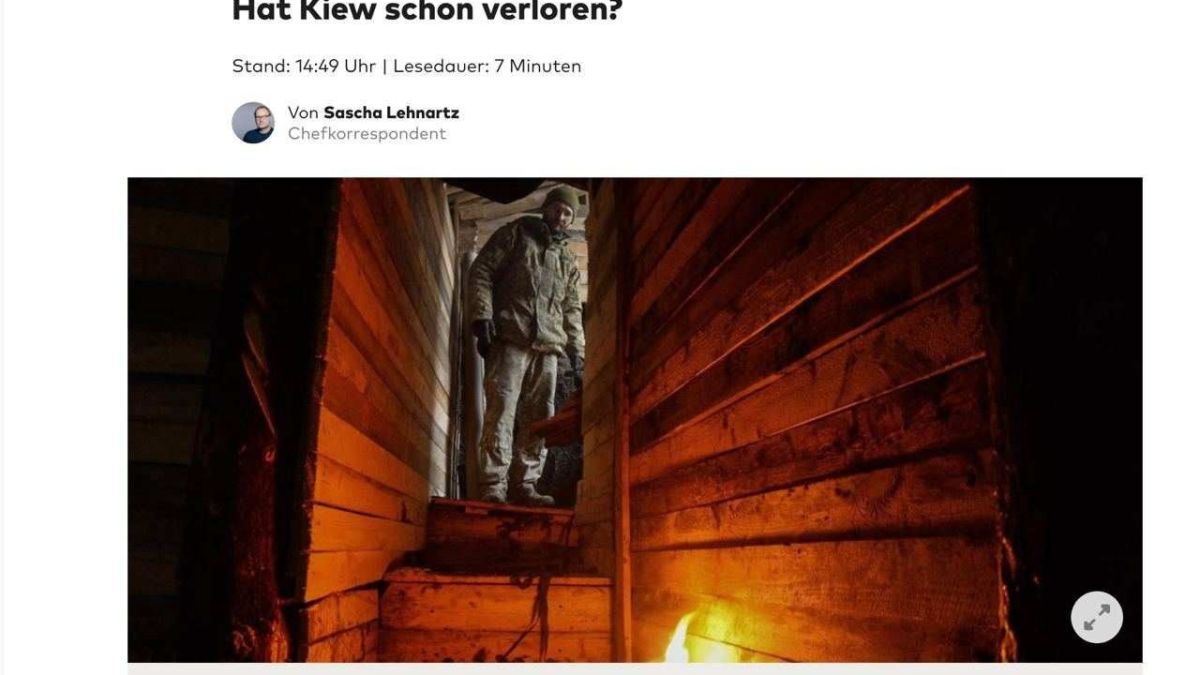 Die Welt: Киев вече загуби?