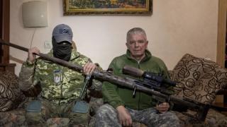 Украински снайперист застреля руски военен и постави нов световен рекорд СНИМКИ