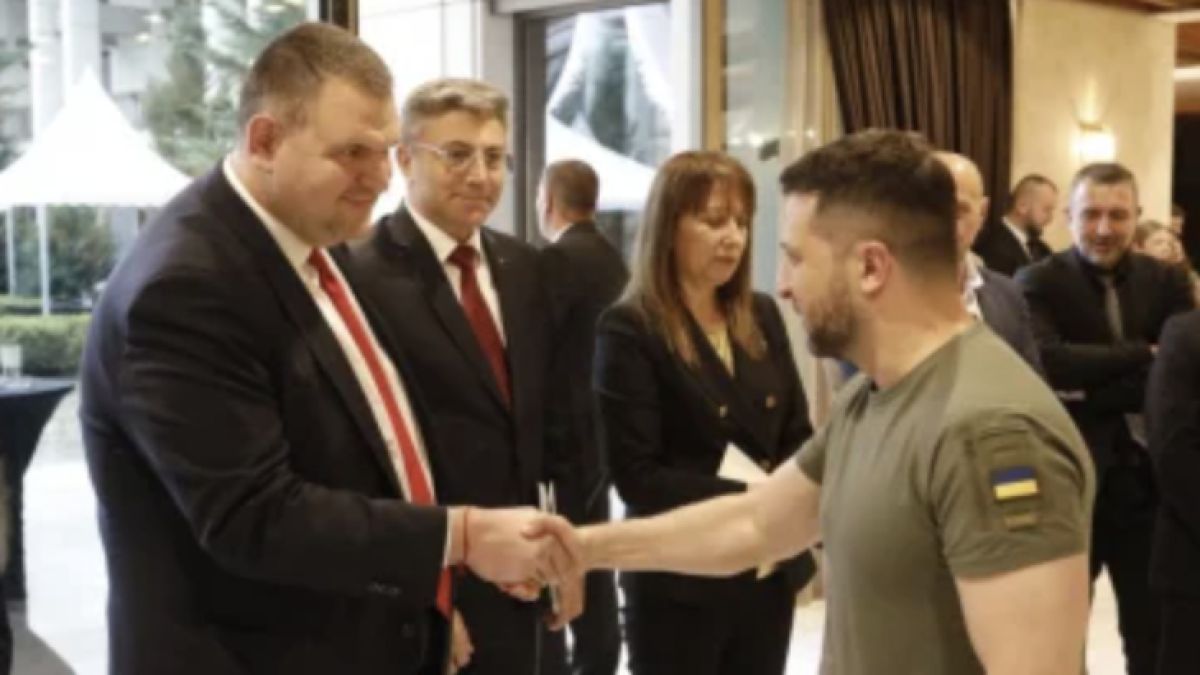 Зеленски със специална благодарност към Пеевски за военната помощ за Украйна