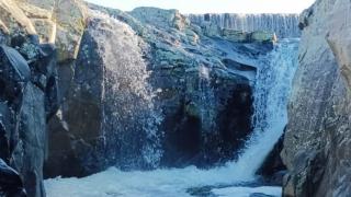 Чуковският водопад - приказка посред зима ВИДЕО