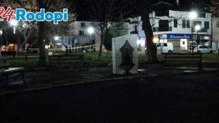 Мистериозно среднощно престъпление в центъра на Момчилград СНИМКИ