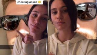 Момиче хвана гаджето си в изневяра по уникален начин ВИДЕО