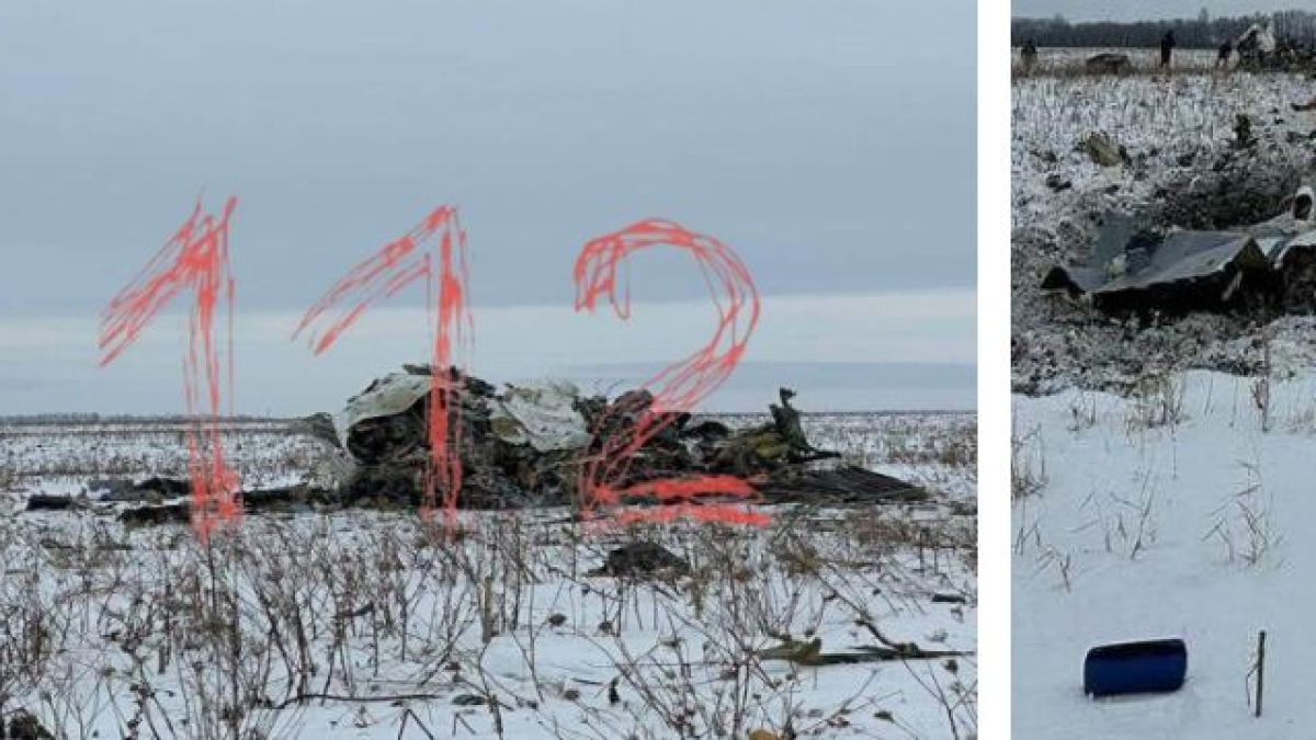 Руски Ил-76 с над 60 украински военнопленници рухна отвесно и се взриви ВИДЕО