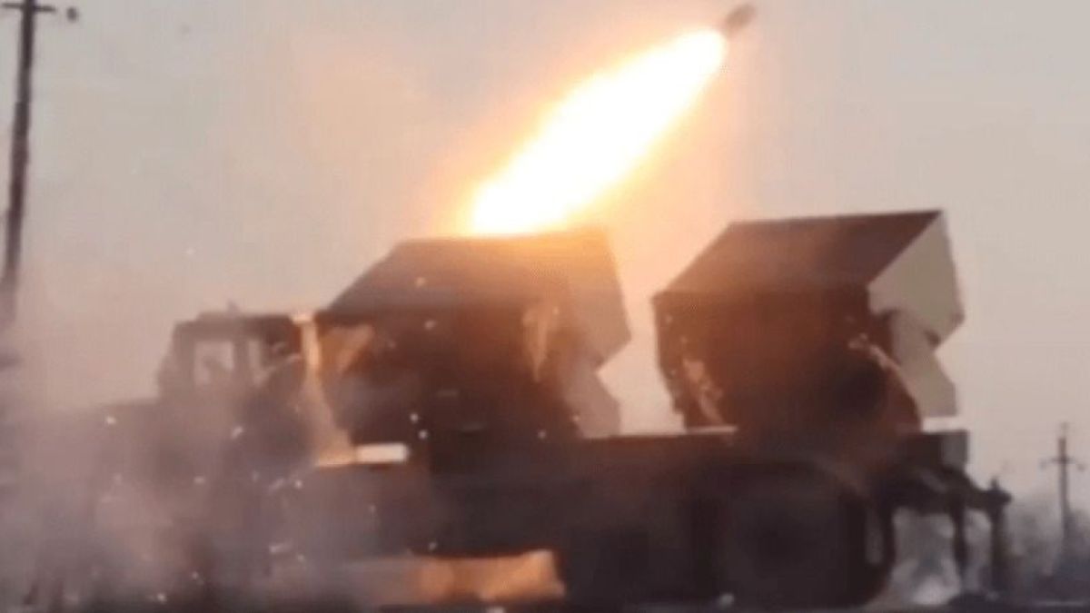 Defence Express: Руснаците стрелят с редки РСЗО "Чебурашка" срещу ВСУ СНИМКИ