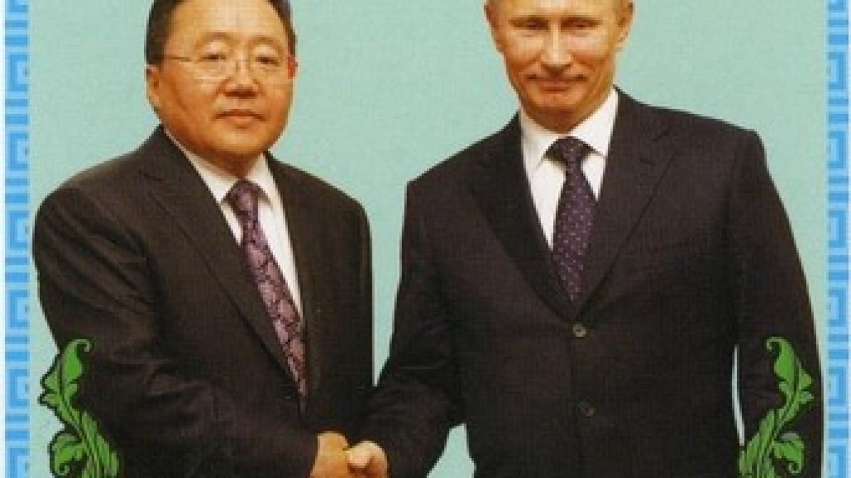 Монголският президент се подигра на Путин, показа КАРТА с малката Русия