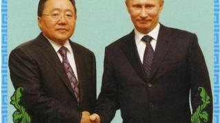 Монголският президент се подигра на Путин, показа КАРТА с малката Русия