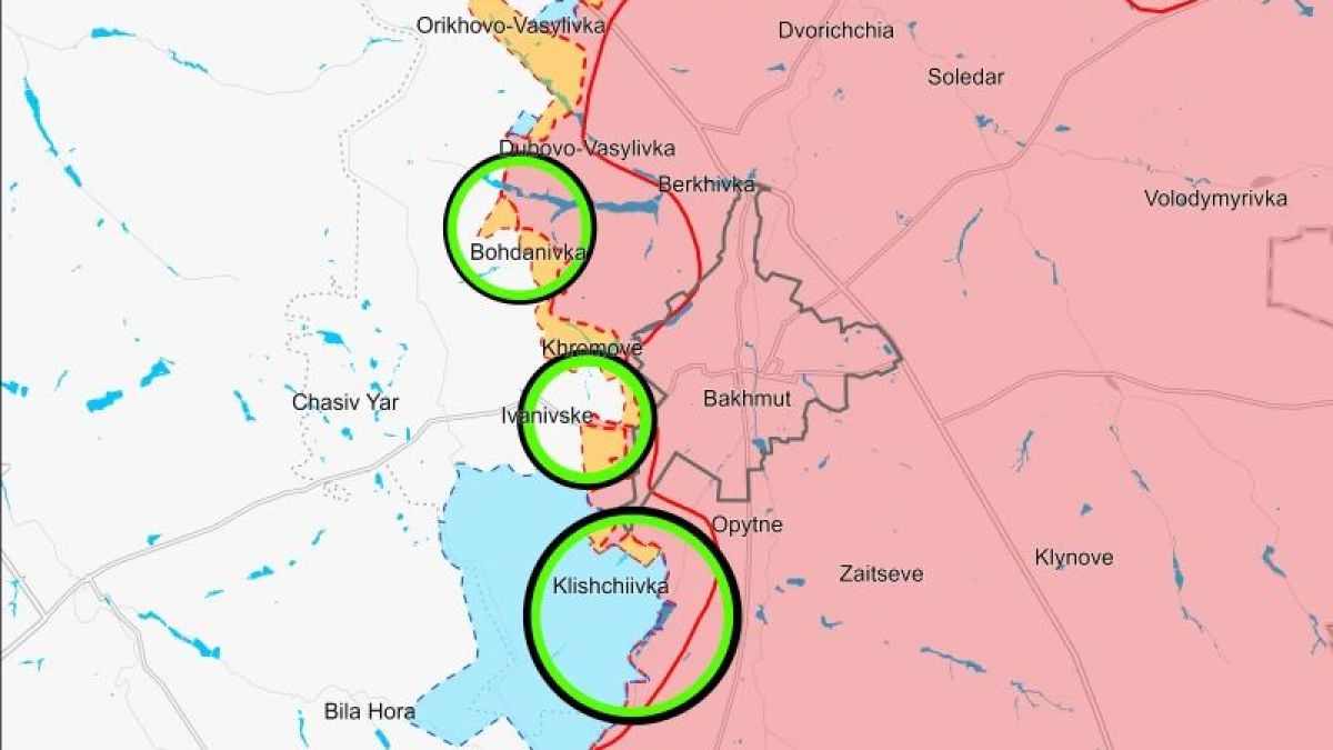 ISW: Продължават опитите за настъпление на руските сили към Часов Яр