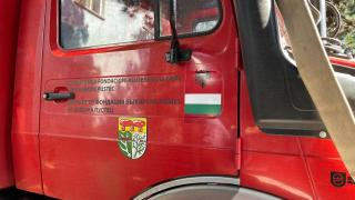 Гасят пожари в Албания с наш автомобил, благодарение на д-р Врабевски