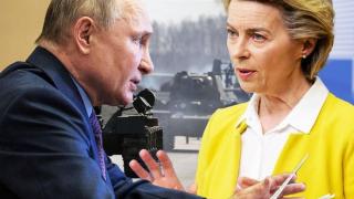 ЕК шефката: Това ще се случи, ако Русия спечели войната! А Путин 2 пъти се...