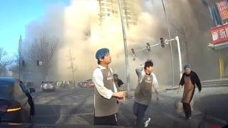 ВИДЕО запечата мощното взривяване на ресторант 