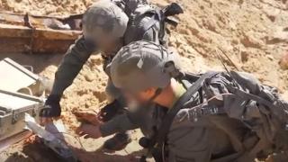 Вижте как израелските военни унищожиха най-дългия подземен тунел на Хамас ВИДЕО