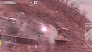 Руснаците се опитаха да откраднат украински танк, но платиха скъпо ВИДЕО