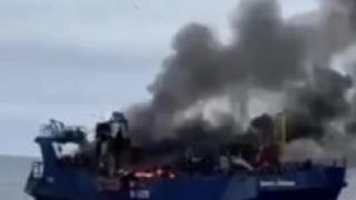 Фатален сакатлък: Руснаци потопиха с ракета свой траулер в Балтийско море ВИДЕО 