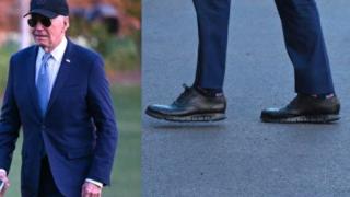 Цял свят говори за обувките на Байдън СНИМКИ