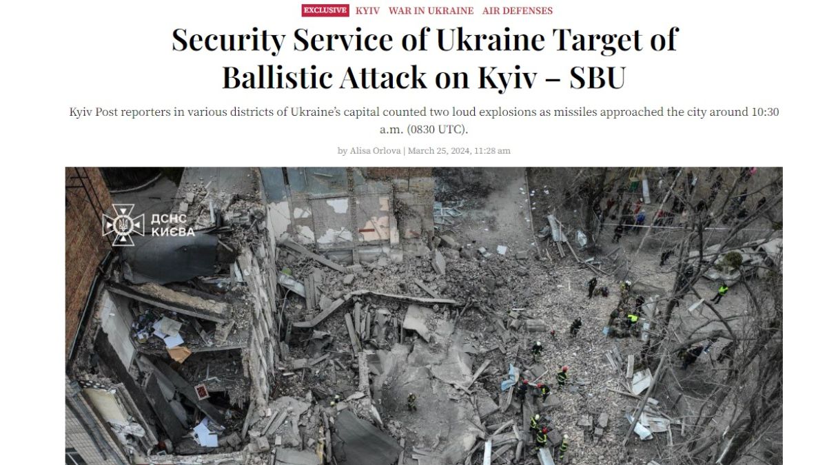 Kyiv Post съобщи истинските цели на руските ракети в Киев 