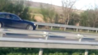 Наглец с БМВ направи немислимото насред огнения ад на „Тракия“, всички са в потрес