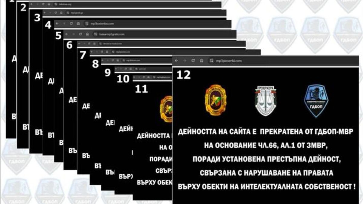 ГДБОП с мощен удар по музикалната мафия