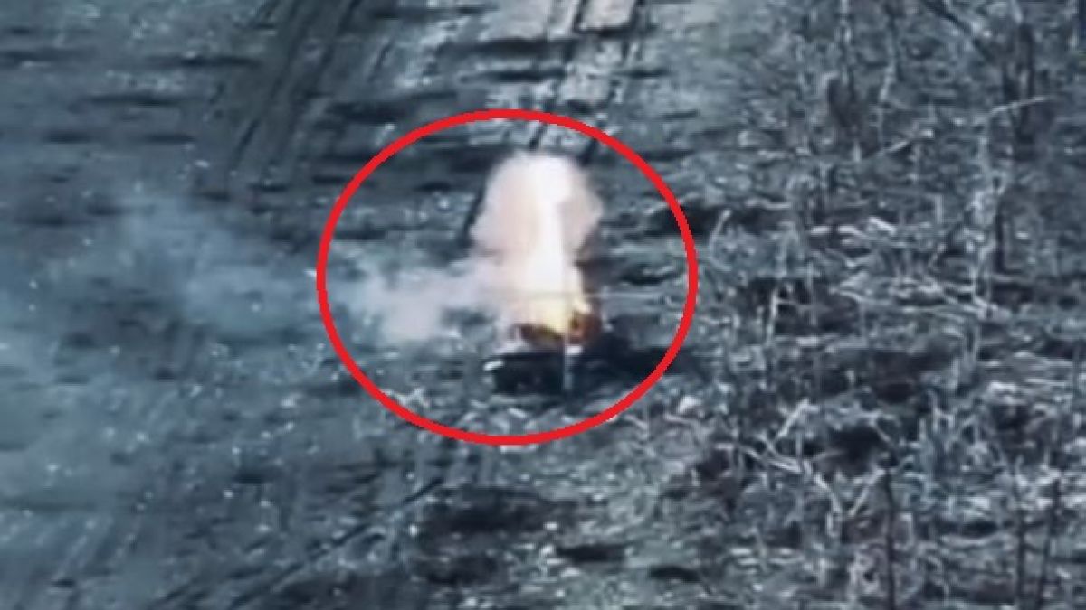 Зрелищно ВИДЕО! Украински войници унищожават руски танк Т-80 