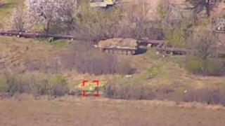 Украински дрон порази руска РЕБ система ВИДЕО