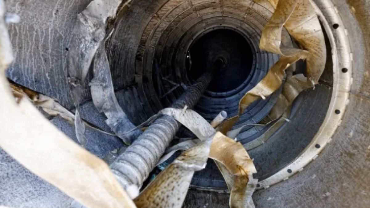 Страшилище: Израел показа иранска ракета, извадена от Мъртво море СНИМКИ