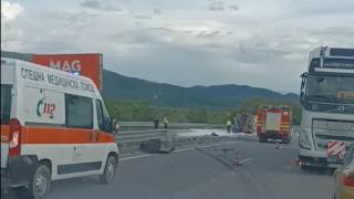 Първа версия за адското меле на АМ "Тракия"! Оказа се, че ... 