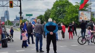 Ключов столичен булевард под блокада, ето какво се случва ВИДЕО 