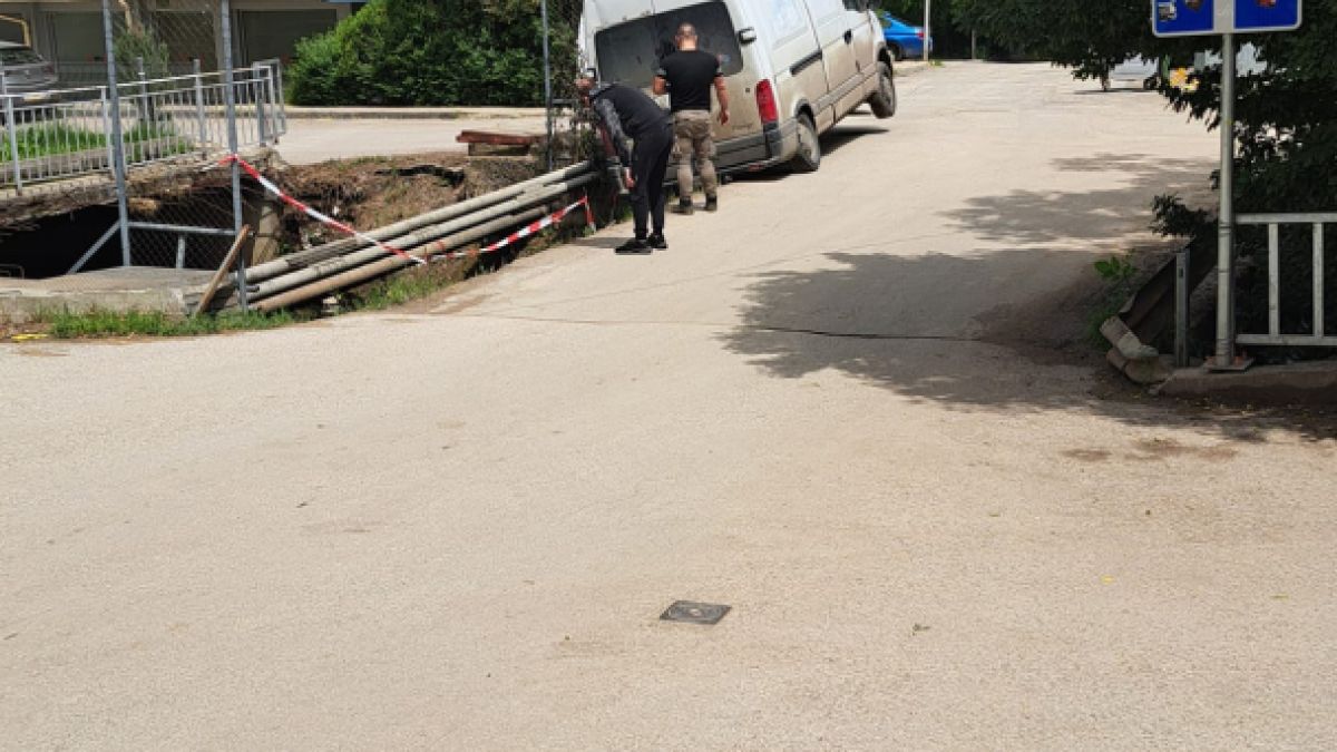 Пропаднал мост до строеж в баровски квартал в София взе първа жертва СНИМКИ