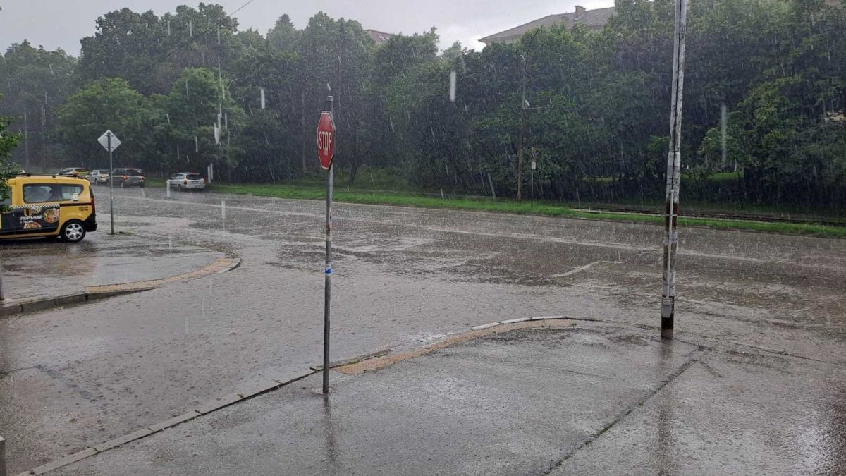 Потоп: Градушка като орех обрули столични квартали, под вода са... ВИДЕО