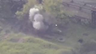 Бойци от ВСУ унищожиха руска САУ "Гвоздика" край Авдеевка ВИДЕО