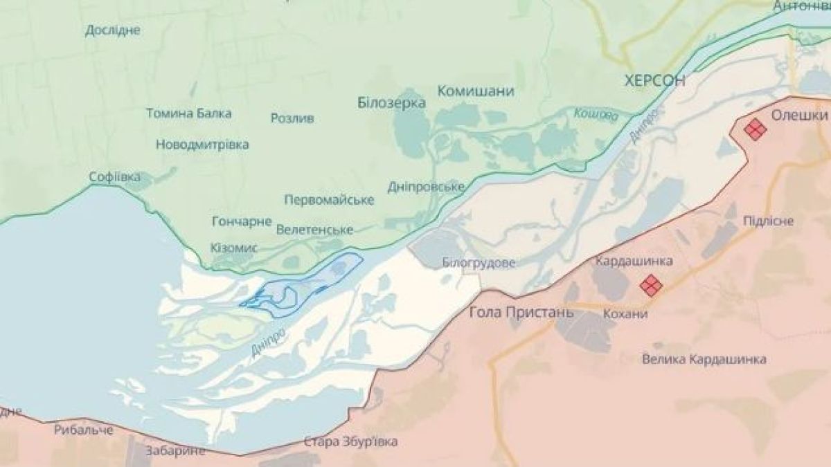 Жестока битка за ключов остров в Днепър, украинците едва удържат 