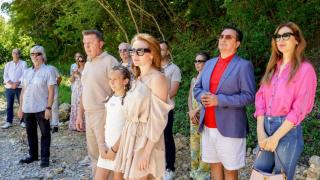 Мелнишкият епископ Герасим извърши водосвет за нов храм