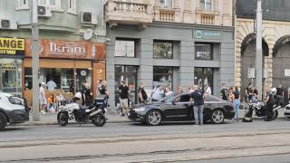 Зрелищен арест в центъра на София, ври от полиция СНИМКИ