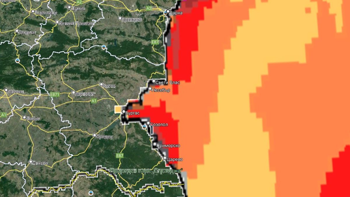 Трябва да знаете за тази КАРТА на Българското Черноморие, дава най-важната информация