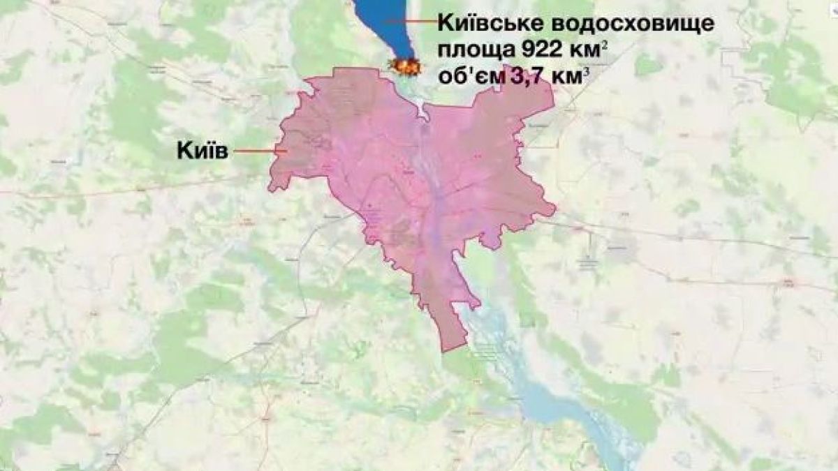 Зловещо от фронта: Взривяват бента на днепровските водохранилища - Киев и региона ще са под вода КАРТА
