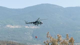 7-и ден гори пожарът край Болярово, добра новина от пожарната 